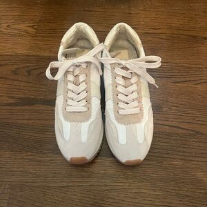 Dolce Vita White and Cream Sneakers with Modern Retro Style
